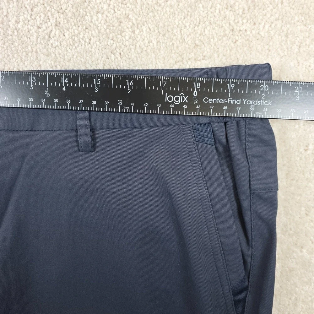 Jack Archer Pants Mens 40x30 Navy Deep Blue Flat Front Chino Slash Pockets